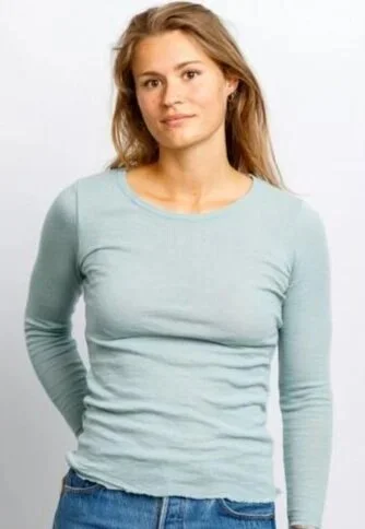 Tynd merino bluse