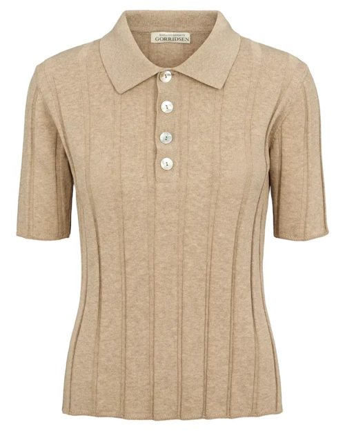 Gorridsen Victoria bluse i GOTS-certificeret bomuld / Dessert