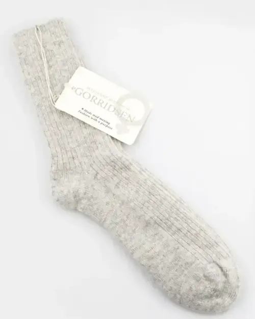 Kasmir blend sokker /Iceland / Magnolia Rib/ Gorridsen Design