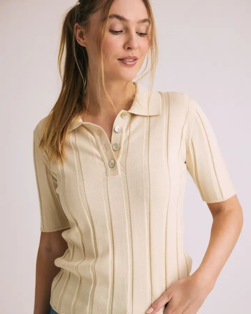 Victoria  Bluse / 100% Økologisk bomuld /Off-White/ Gorridsen Design