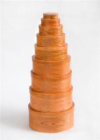 Klassisk shaker box i kirsebærtræ Shaker by Rikke falkow