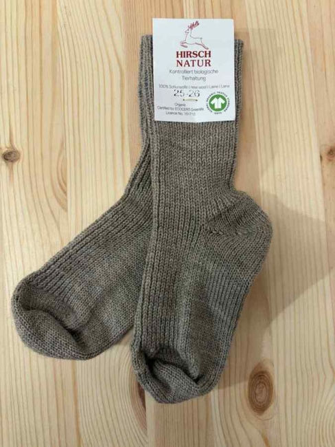 Økologiske Uldsokker/ Natur