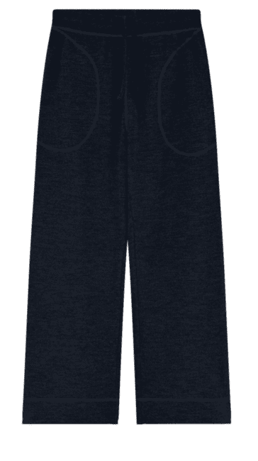 Merinould Comfort Bukser ByBasics Midnight blue