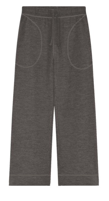 Merinould Comfort Bukser ByBasics -  Earth Melange