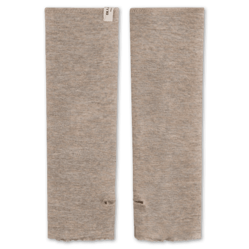 Pulsvarmer  i 100% merinould fra by basics / Sand Melange