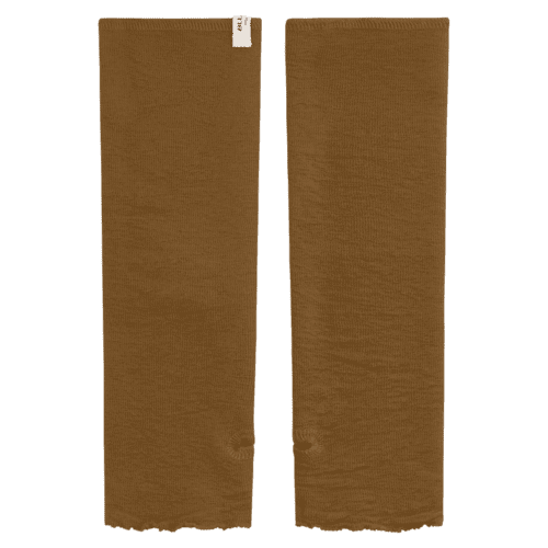 Pulsvarmer  i 100% merinould fra by basics /  Bronze