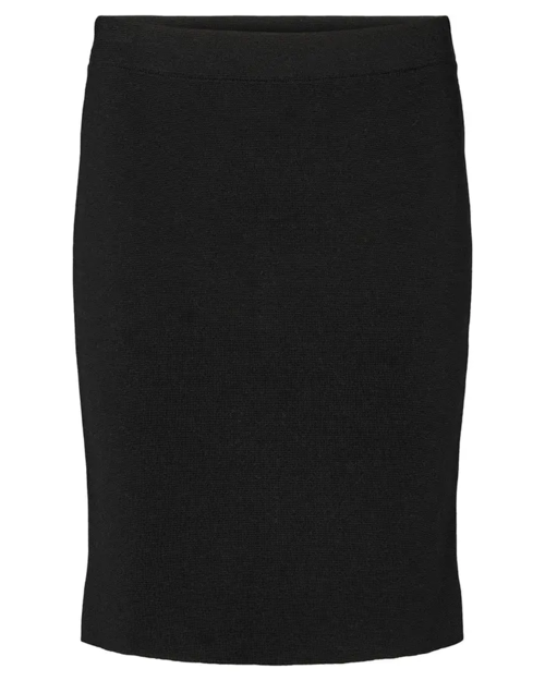 Gorridsen Aida Nederdel i merinould – Sort