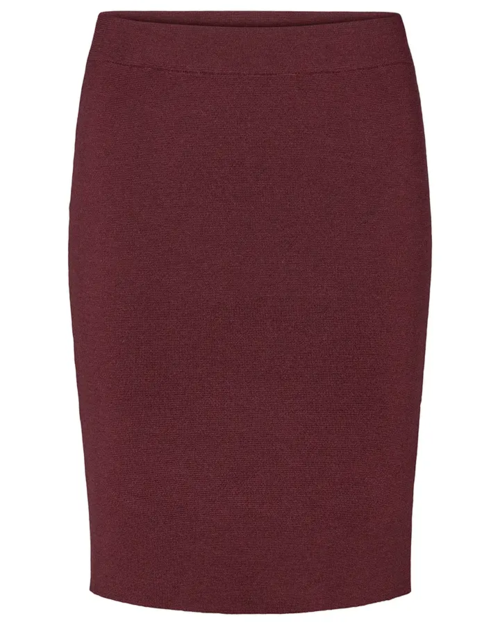 Gorridsen Aida Nederdel i merinould – Burgendy