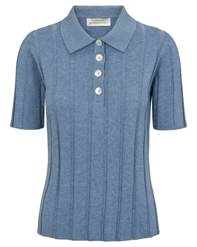 Victoria  Bluse / 100% Økologisk bomuld / Jeans/ Gorridsen