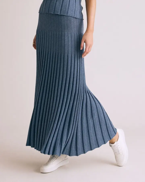 Delfri Skirt / 100% Økologisk bomuld /Jeans / Gorridsen Design