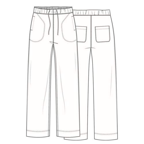 Merinould Comfort Bukser ByBasics -  Steel Grey