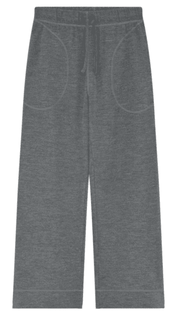 Merinould Comfort Bukser ByBasics -  Steel Grey