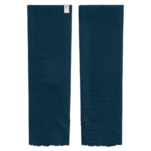 Pulsvarmer  i 100% merinould fra by basics / Petrol Blue