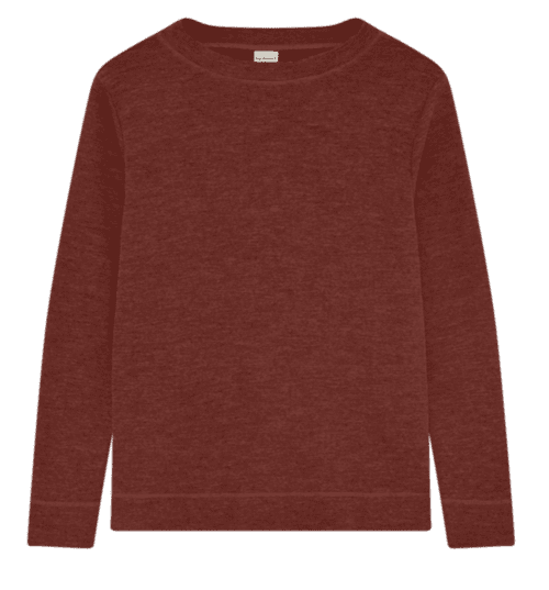 Lille Rullekrave Merinould Bluse / Rosewood / ByBasics