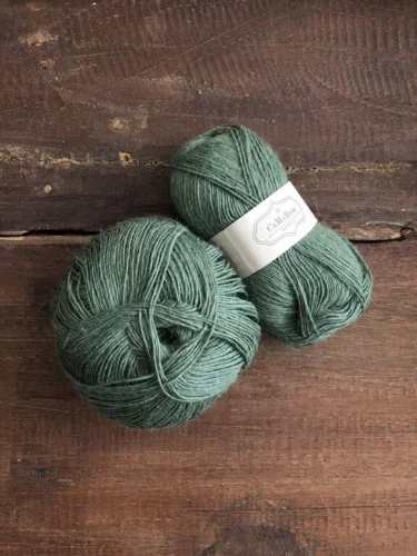 5024 Mørk Avocado Tynd Lamauld