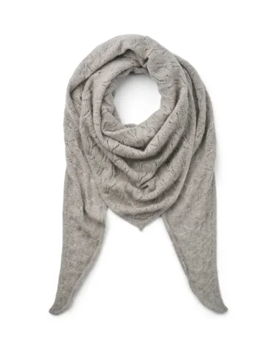 Triangle Scarf kashmir – Gorridsen - Grey