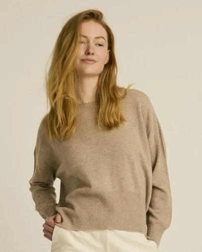Lana Blouse 100% Supersoft  merino - Camel