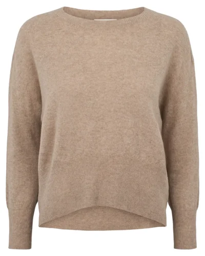 Lana Blouse 100% Supersoft  merino - Camel