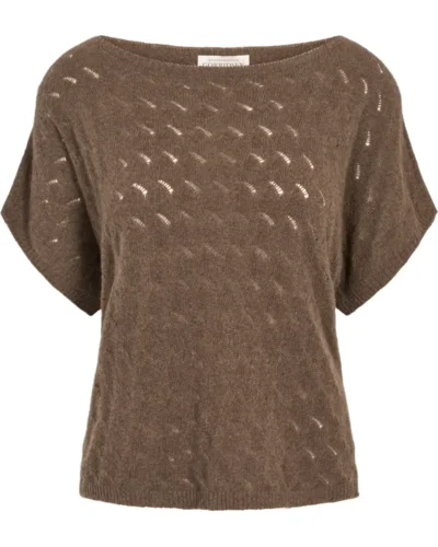 Vivienne cashmerebluse | Gorridsen Design | Cacao