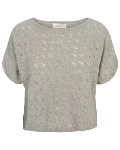 Vivienne cashmerebluse | Gorridsen Design | Grey