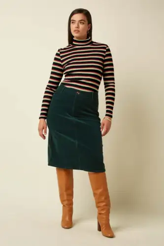 Prisca nederdel – King Louie – Pine Green