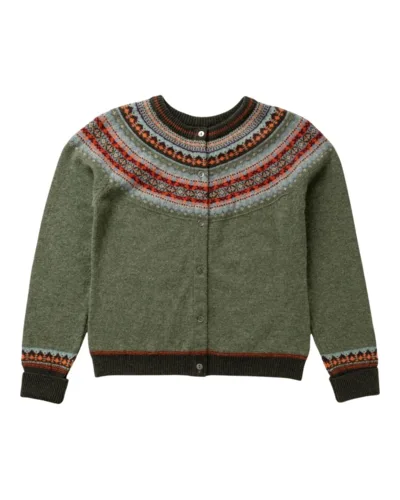 Alpine Short Cardigan Éribe – Braemar