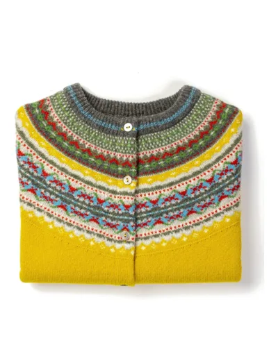 Alpine Short Cardigan Éribe – Piccalilli – billede 2