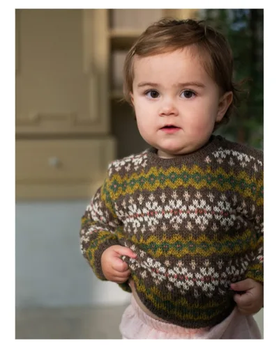 Baby Alpaka Uldsweater / Truffle / Serendipity