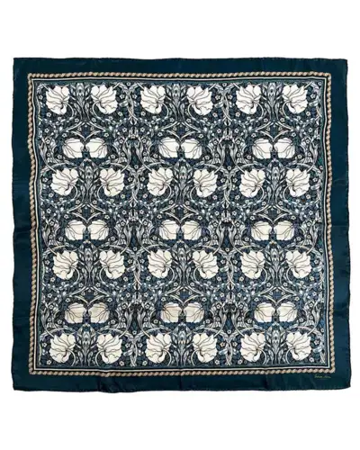 Silketørklæde William Morris Pimpernel 90 x 90 cm – Koustrup & Co.