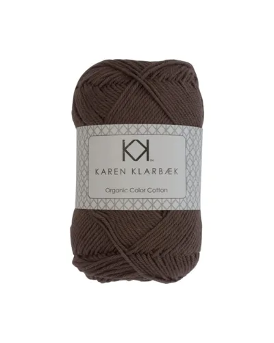 Økologisk bomuld 8/4 / Dark Sand 0042