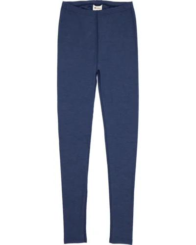 Engel Natur herre leggings i uld & silke, navy