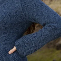 31-20 Haf Strikkeopskrift cardigan i Léttlopi trykt