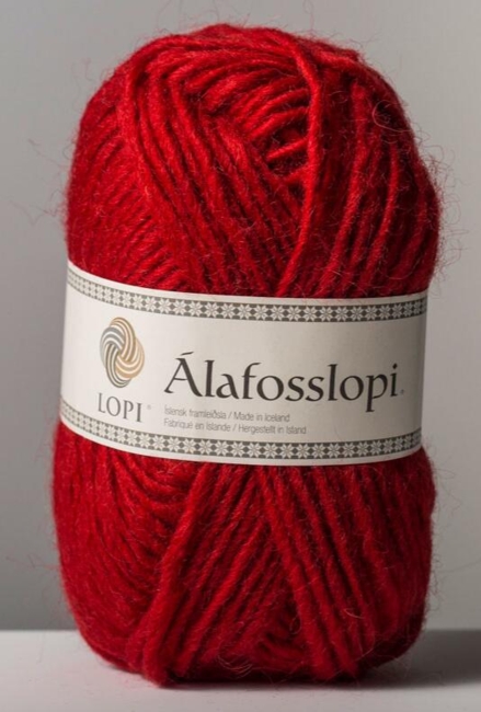 Àlafoss lopi / 0047 Happy red