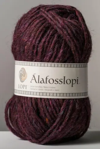 Àlafoss lopi / 9961 Bordeaux heather