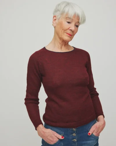 Gorridsen Bluse Afrodite – Winter Red