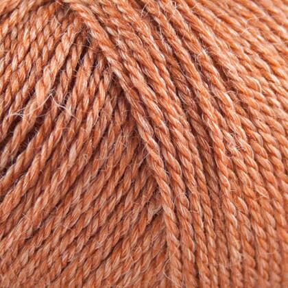 No.3 / Organic wool nettles / Brændt orange v1125