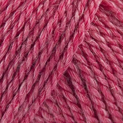 No.6 / Organic wool nettles /  Pink v623