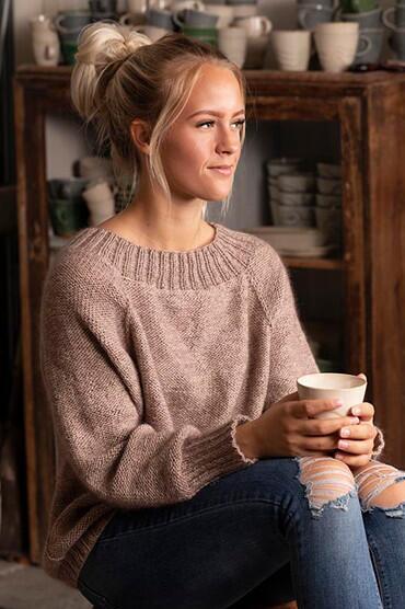 Signe - Oversize sweater / Opskrift