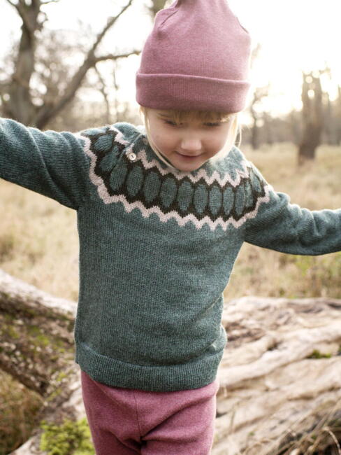 Uldtrøje børn | Køb en lækker strikket sweater til her