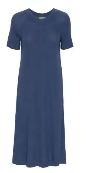 Serena Dress/ 100% Økologisk bomuld /Cobalt Blue/ Gorridsen Design