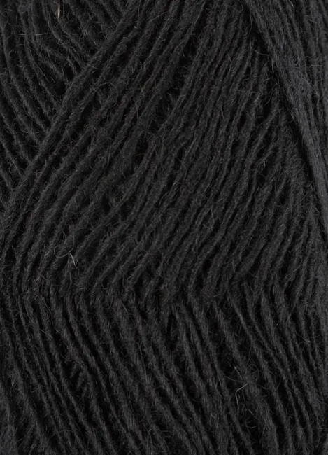 Fjallalopi Garn – 100% Islandsk Uld   –  Raven black 