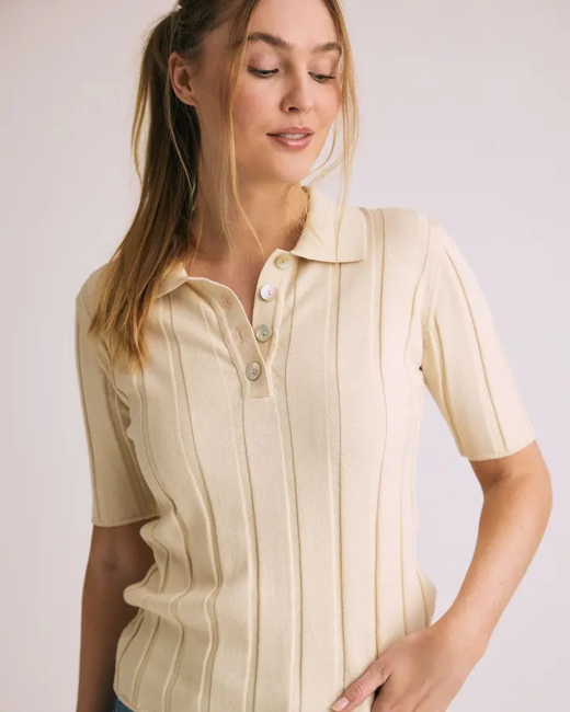 Victoria  Bluse / 100% Økologisk bomuld /Off-White/ Gorridsen Design