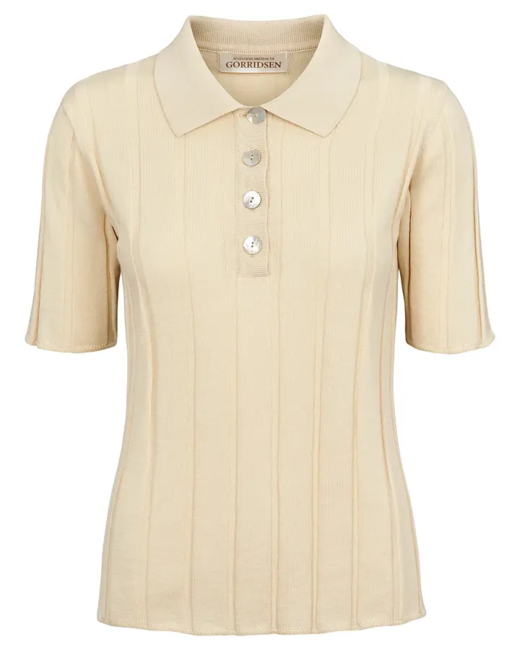 Victoria  Bluse / 100% Økologisk bomuld /Off-White/ Gorridsen Design