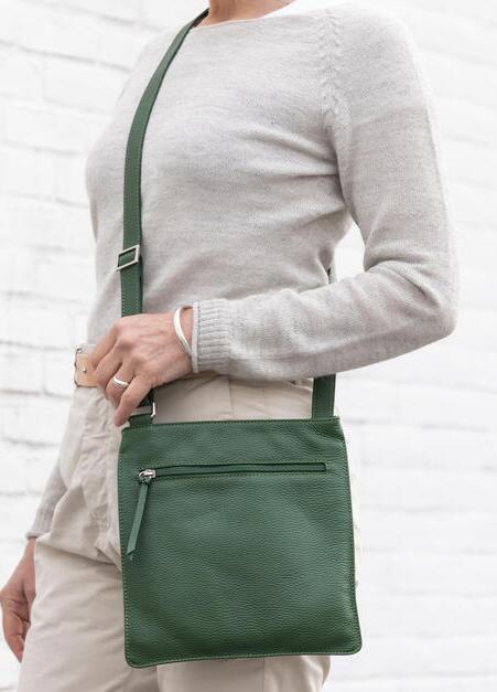 Skuldertaske/ Stor / Ultima Scandinavia / Flaske grøn
