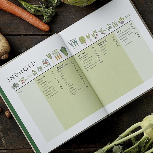 Køkkenhave i et bed- nem dyrkning af køkkenhave