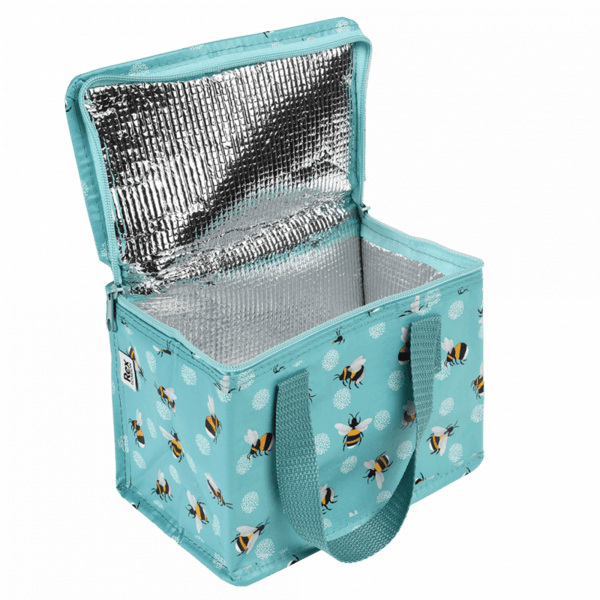 Isoleret madkasse med bi-print – lavet af genbrugsplast