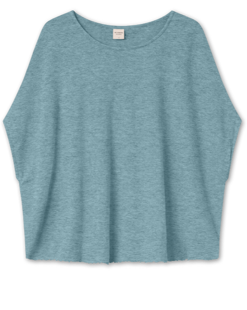 Top med extra vidde / artic melange / By basic