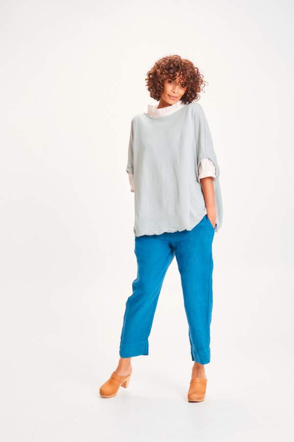 Top med extra vidde / sand melange  / By basic