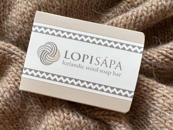 Lopisápa – islandsk uldsæbebar fra Ístex