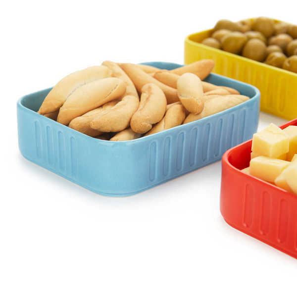 Snackskåle med retro motiver